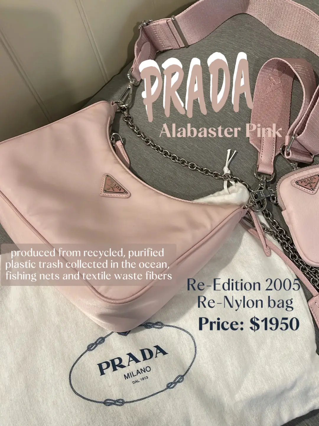UNBOXING THE PRADA RE-EDITION 2005 SAFFIANO LEATHER BAG + REVIEW