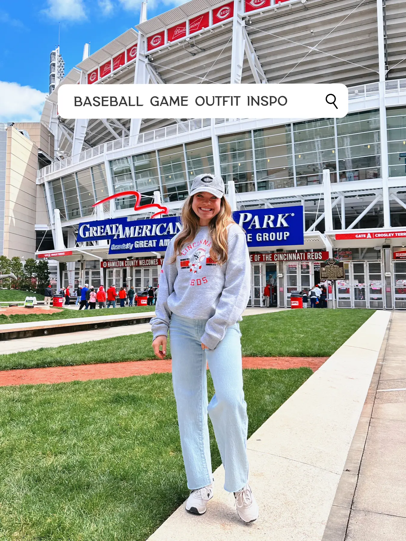 BASEBALL GAME OUTFIT INSPO, Gallery posted by Bri Ferreri