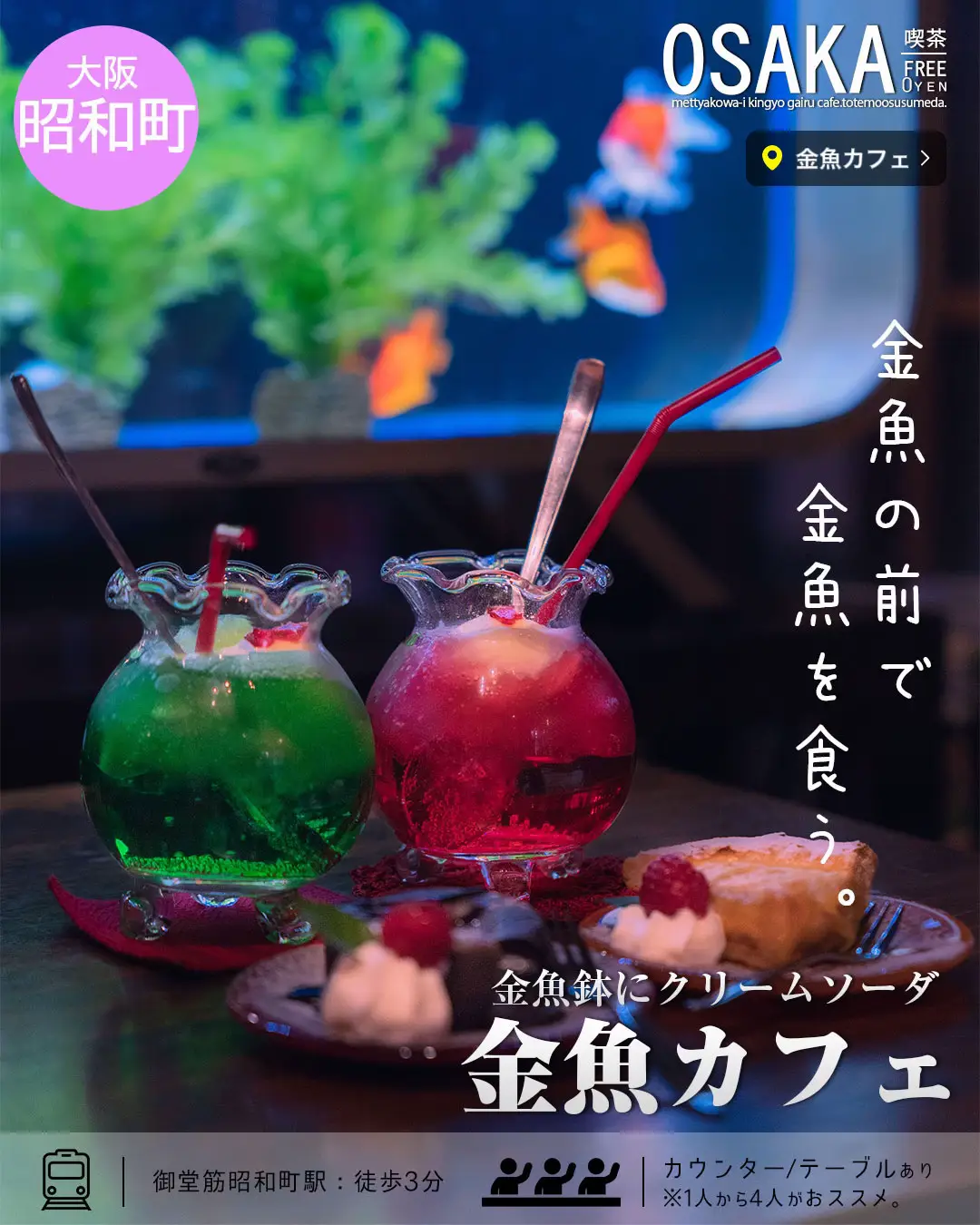 新品】きんぎょ鉢ソーダグラス インスタ映え 夏 金魚鉢 - 美術品