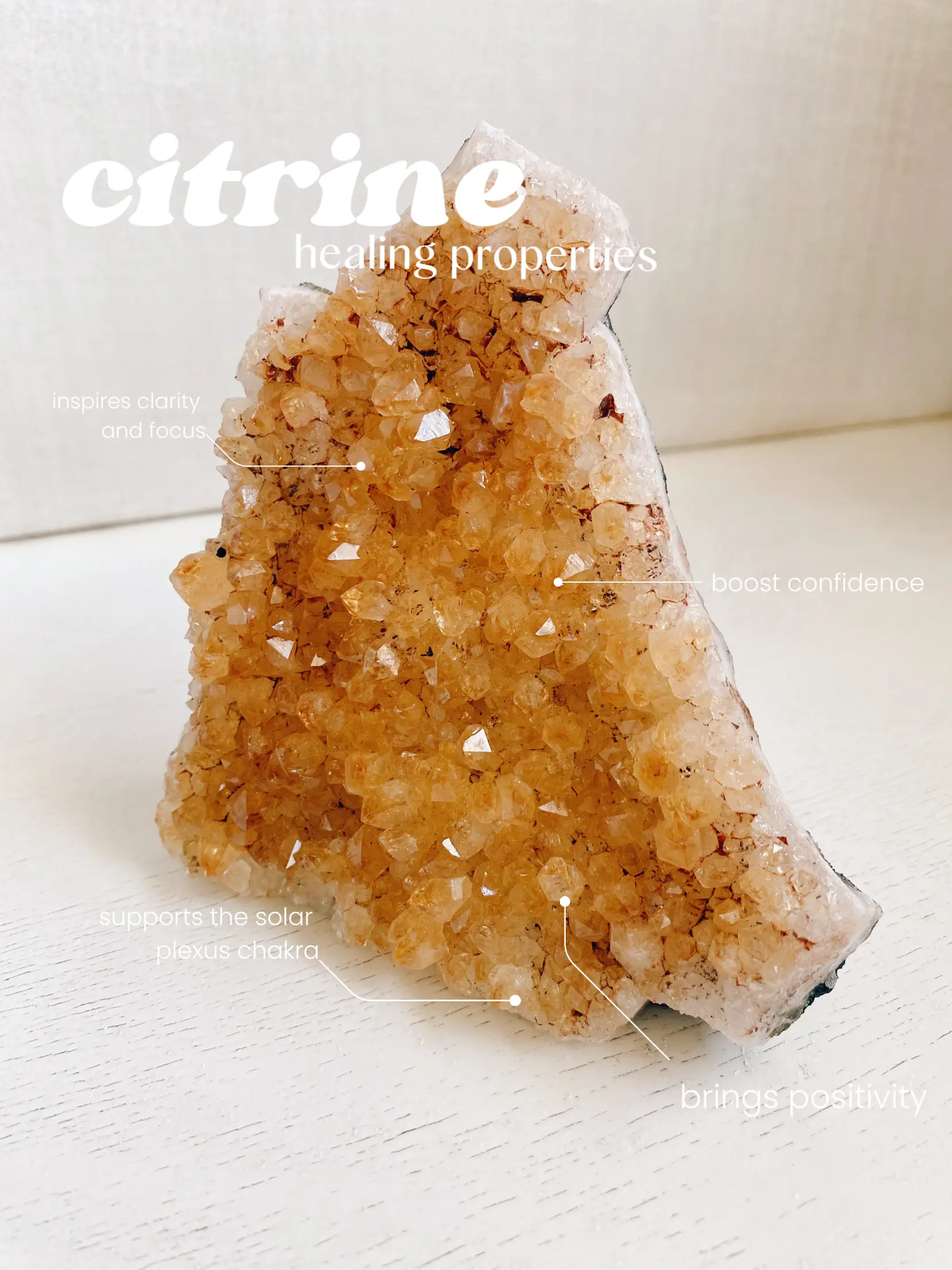 Citrine Healing Properties ✨ | Brookeが投稿したフォトブック | Lemon8