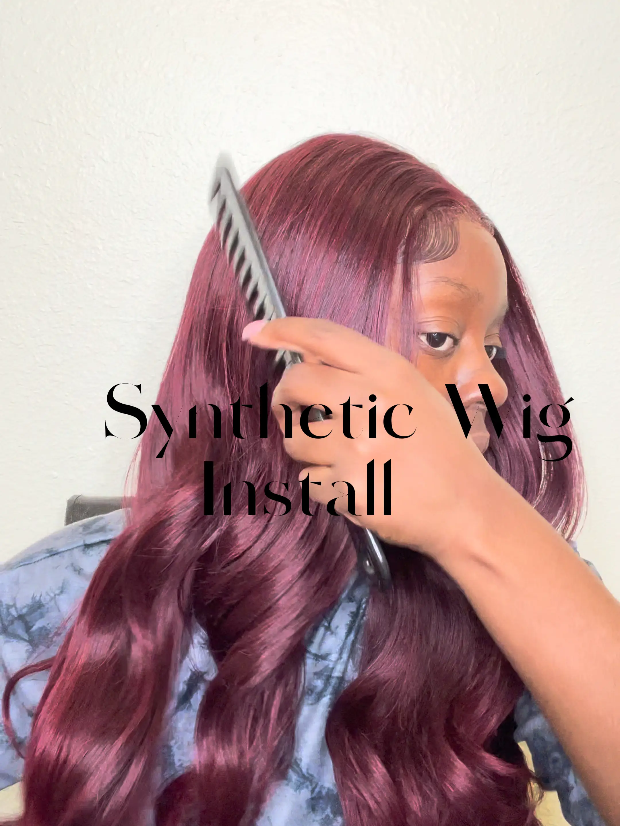 VERY* Detailed Beginner Friendly Wig Install, Video published by ᴘʀᴀᴅᴀ🎀