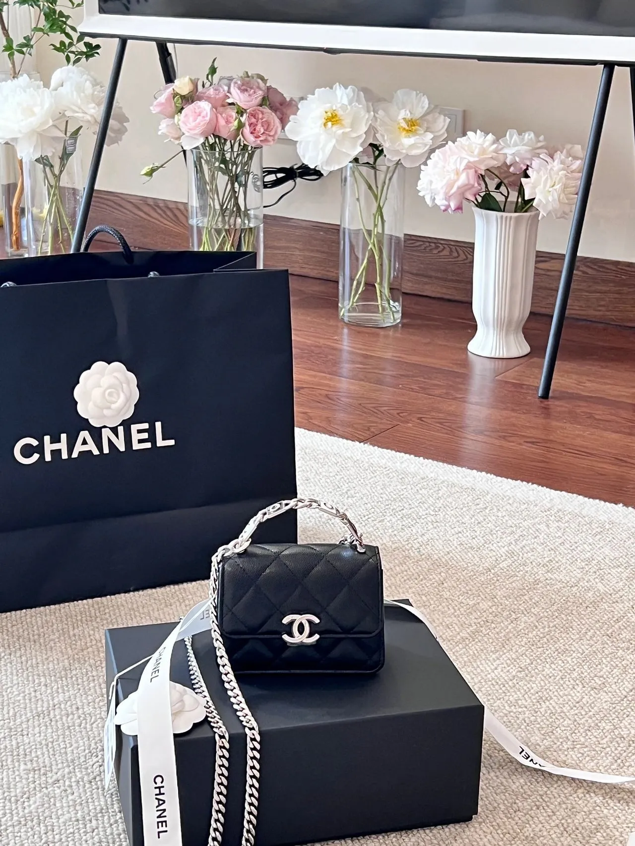 Shopping Together, Chanel Mini Flap Bag 👜🛍
