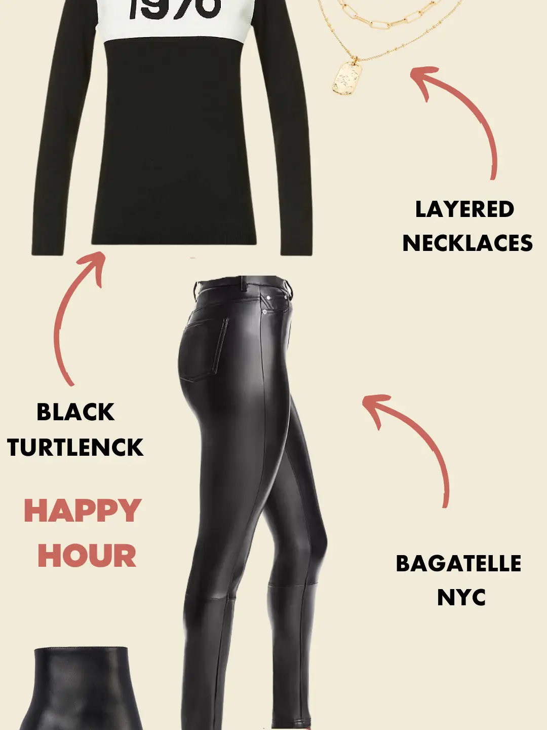 How to style Spanx faux leather leggings for fall - The Samantha