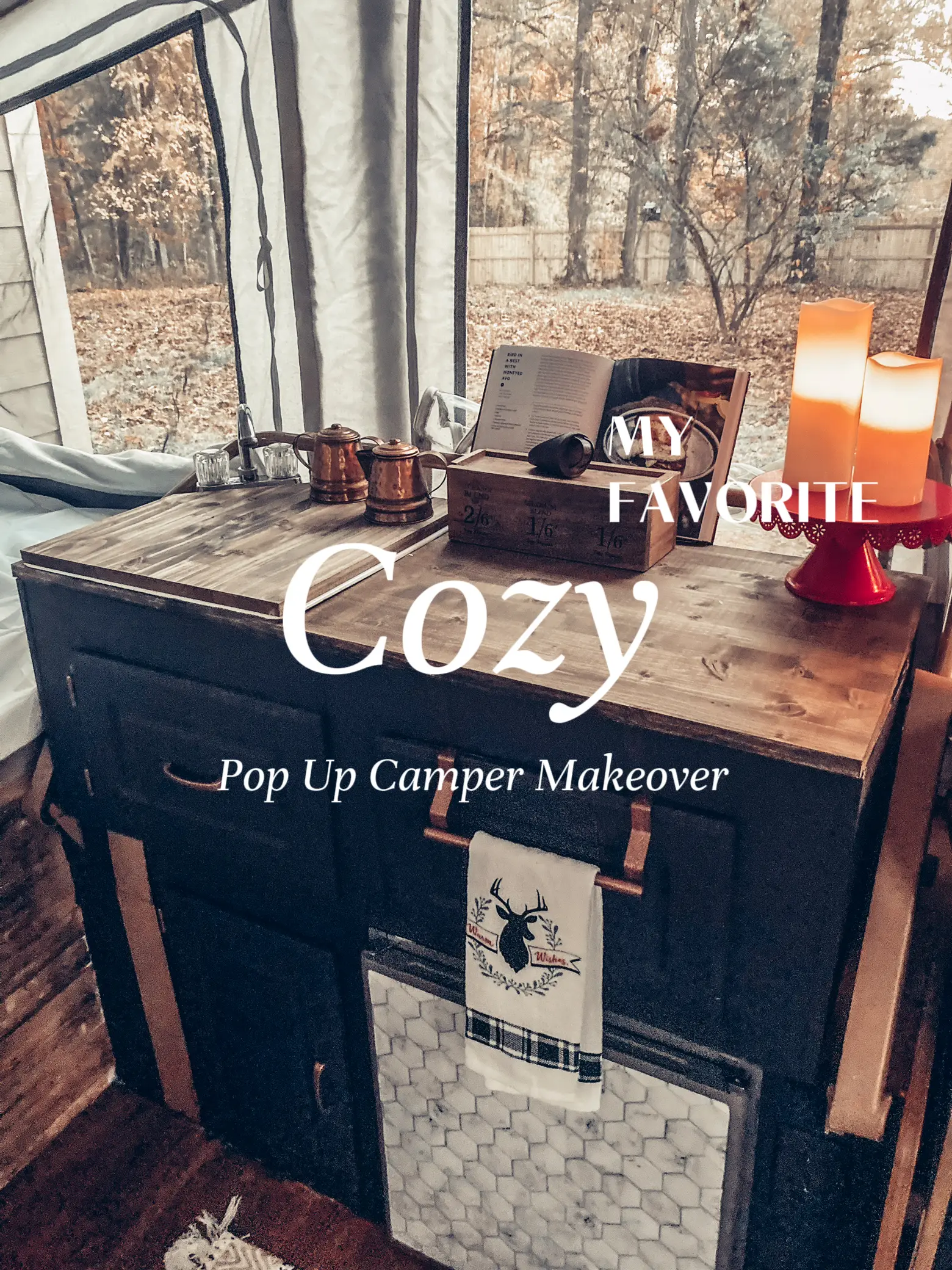 The coziest pop up camper we remodeled | Gallery posted by