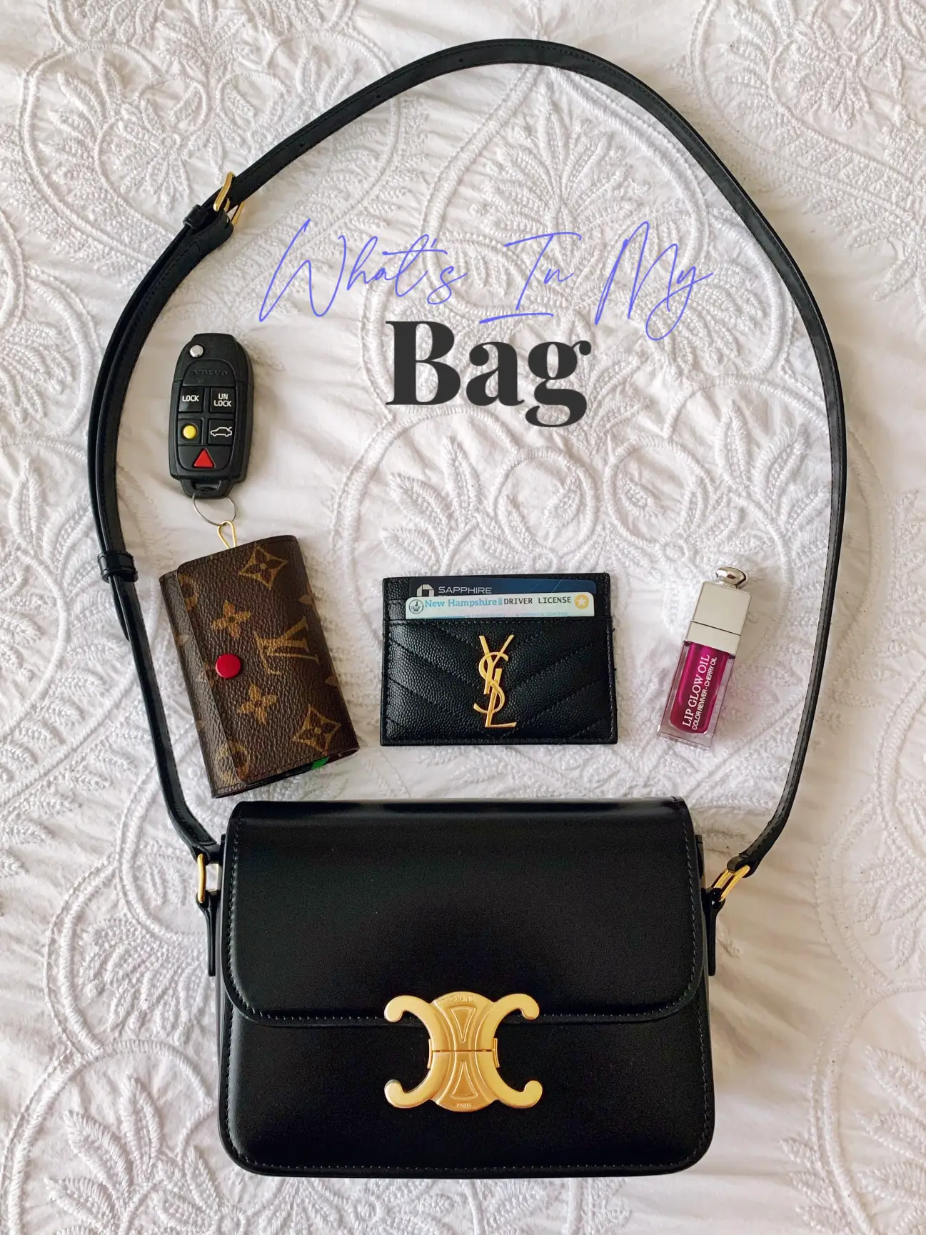 CELINE AVA BAG  what's in my bag? 
