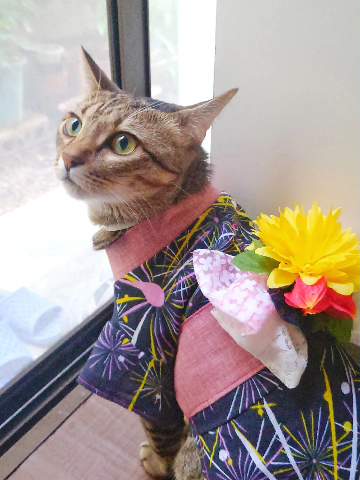 オーダーメイドの浴衣！素材が手ぬぐいなのでとっても着心地ばつぐん 