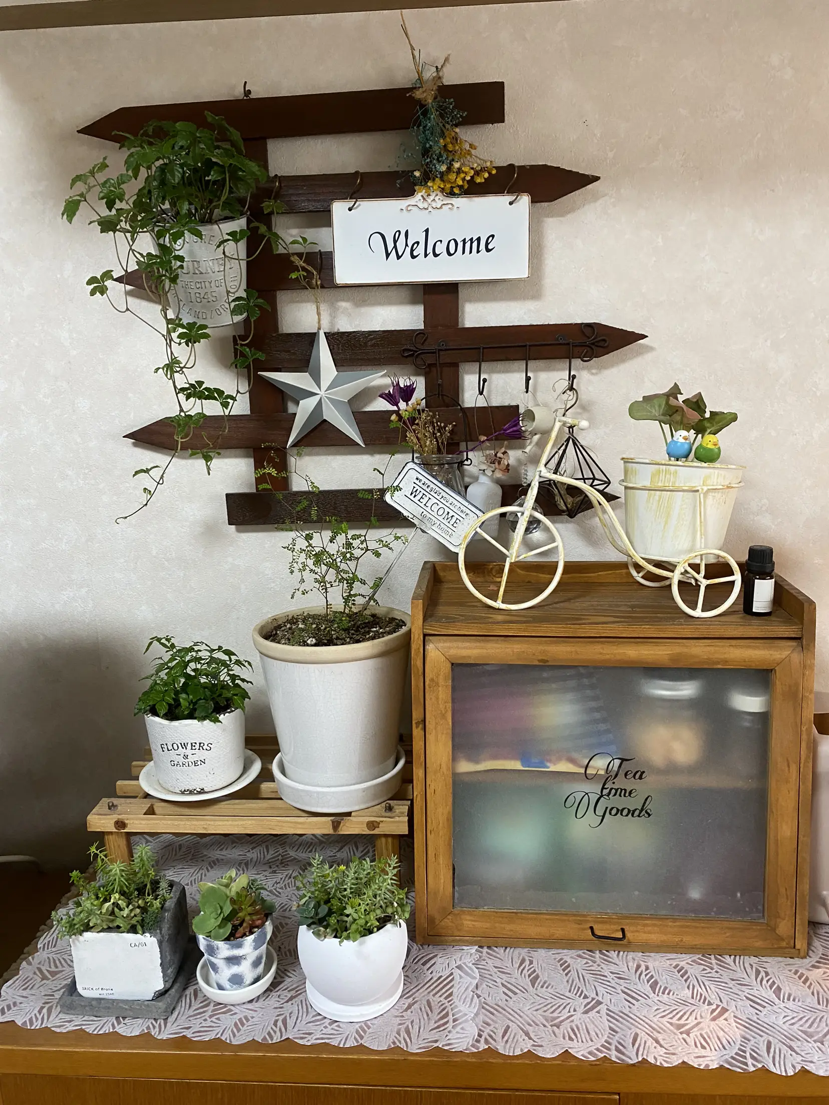 リメイク鉢　3号素焼き鉢　ハンドメイド リメイク鉢 3号素焼き鉢 ハンドメイド