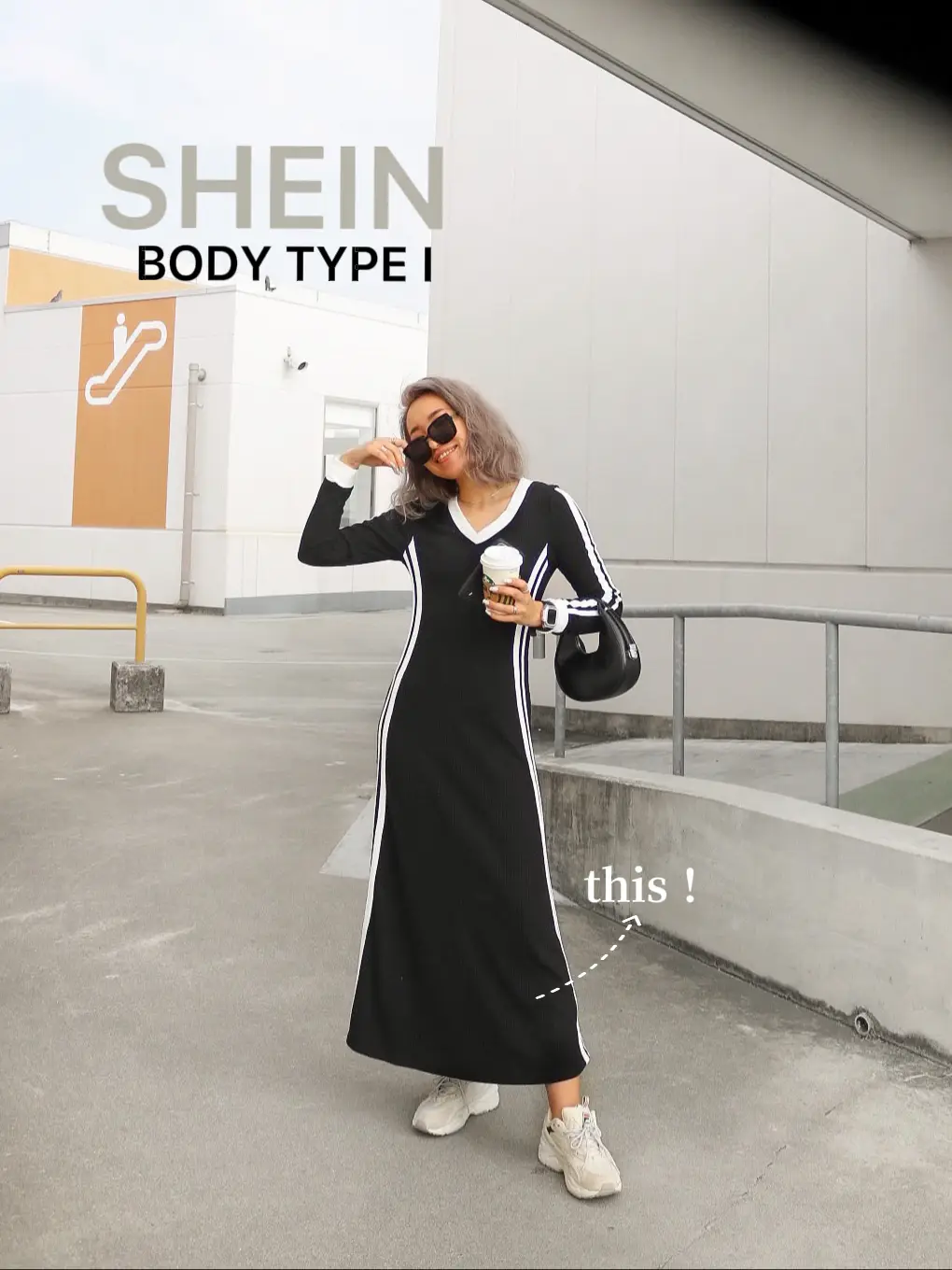 BODY TYPE Iさんにオススメ！SHEIN激痩せ見えワンピース