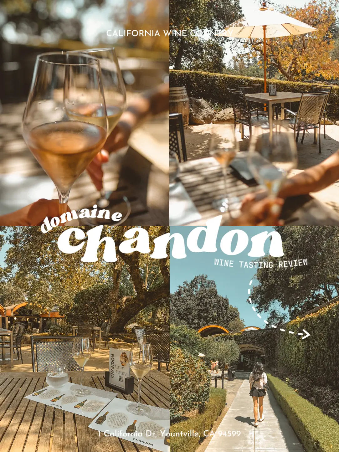 USA, California, Napa Valley, Yountville, wine country, the Domaine Chandon  winery, restaurant and tasting room Stock Photo - Alamy