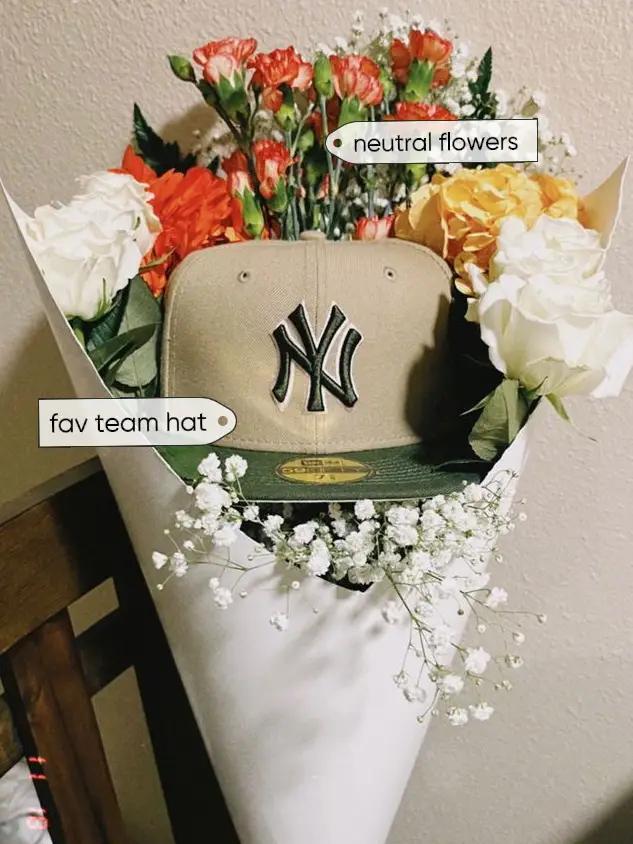 How to make the Boyfriend Hat Bouquet 💐, Gallery posted by  gabbysgiftguide
