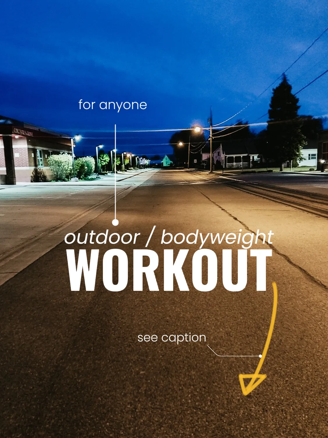 Outdoor 2024 bodyweight workout