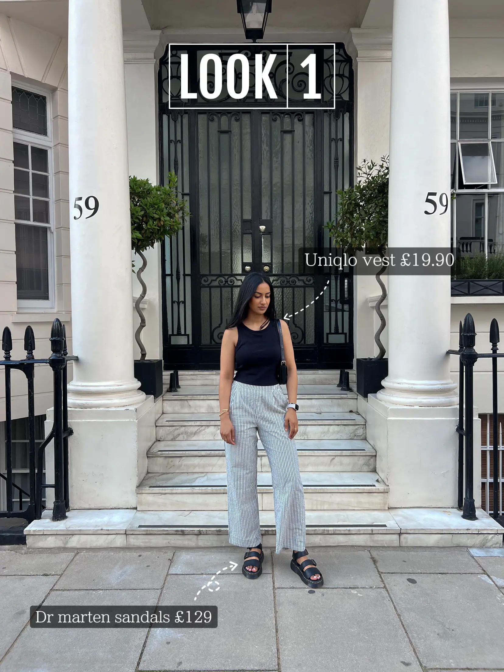 Uniqlo viral trousers: how I style them 🖤