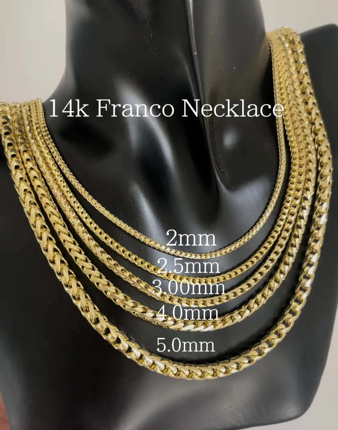 Accessories, 14k Gold Layered 22in 5mm Rope Chain Necklace