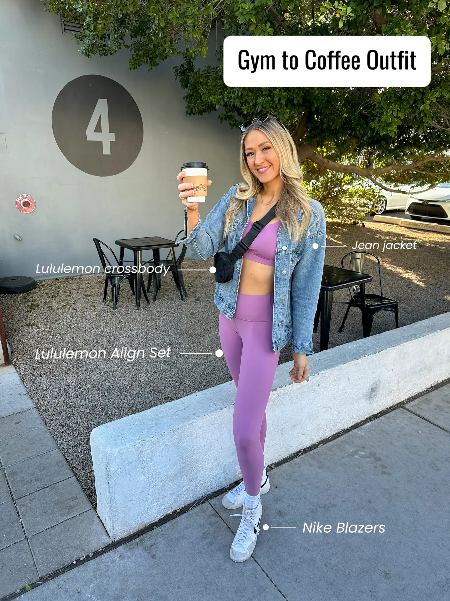 Gym to Coffee Outfit Idea, Gallery posted by Jess Hutchens
