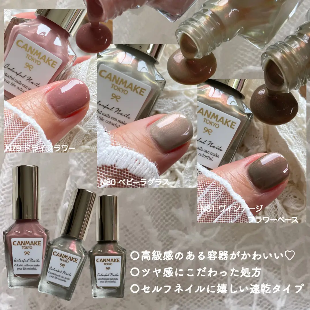 キャンメイク カラフルネイルズ N81 ヴィンテージフラワーベース 8ml