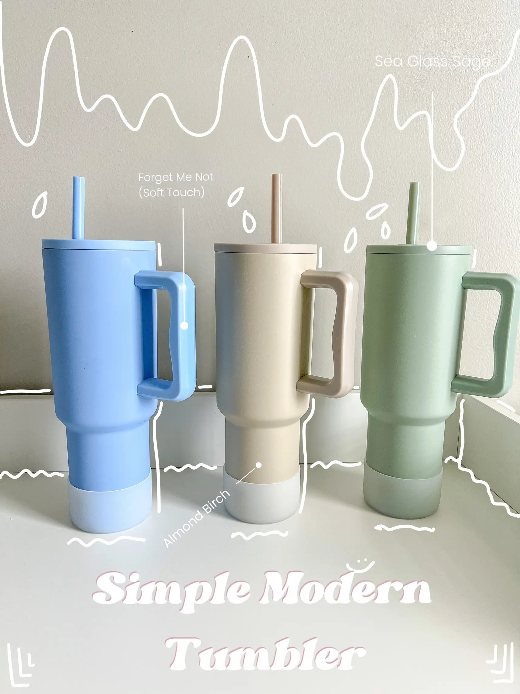 In love with this Simple Modern Tumbler! Purchased from  and Ava, Tumbler