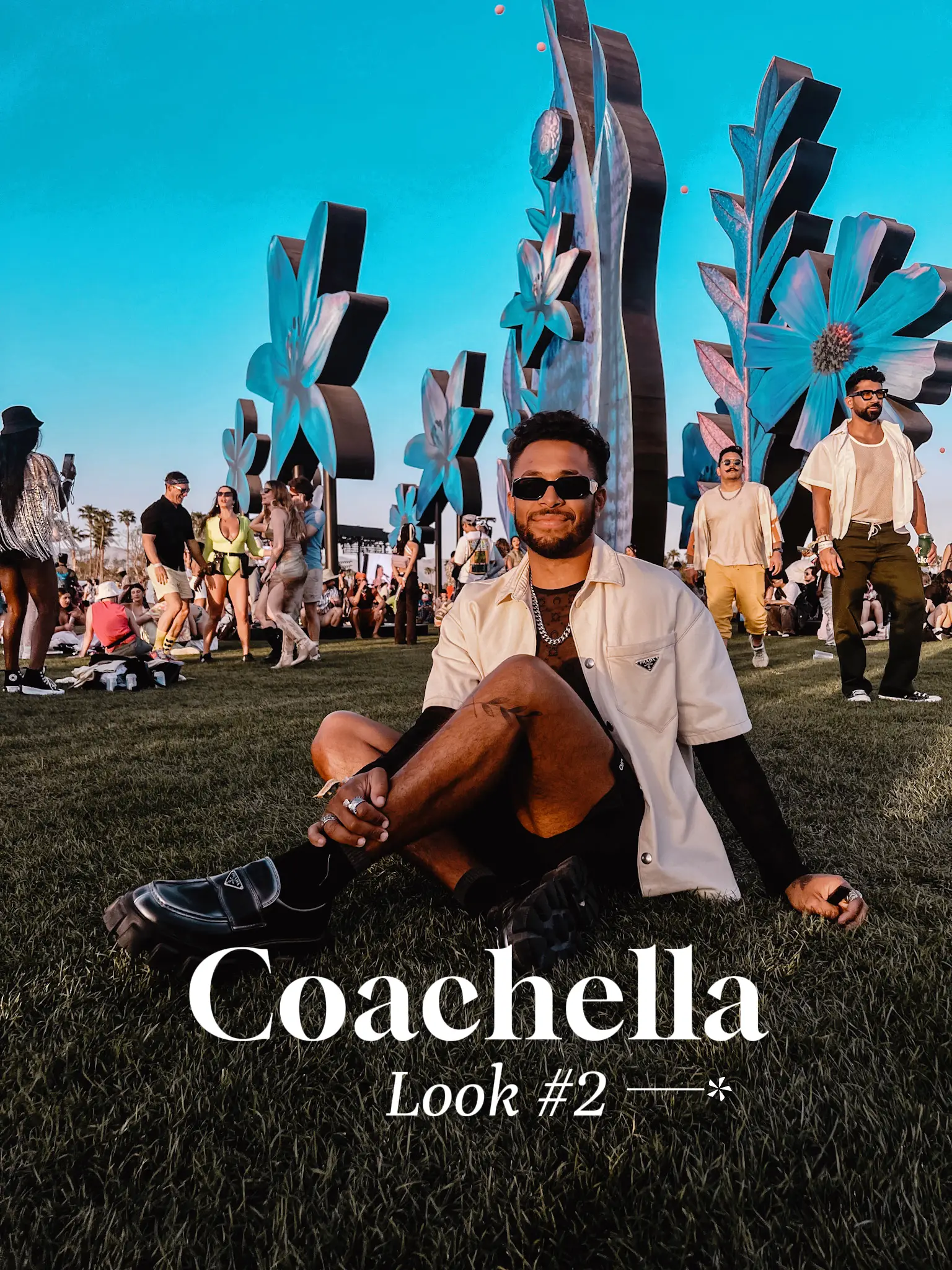 Coachella Look 2, like if you vibe with it 🎤🪩 | Gallery posted by Zach  Wilson | Lemon8
