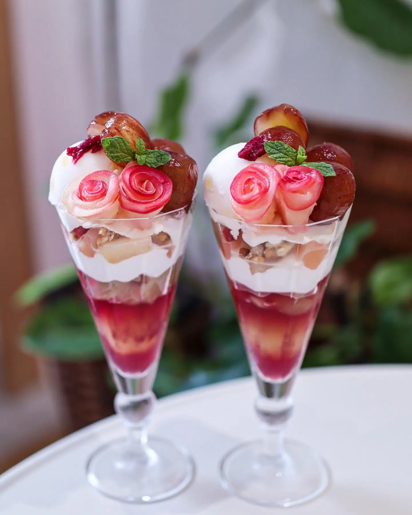 Kyoto ♡ Apple 🍎 rose 🌹 is too cute parfait🍨 | Gallery posted