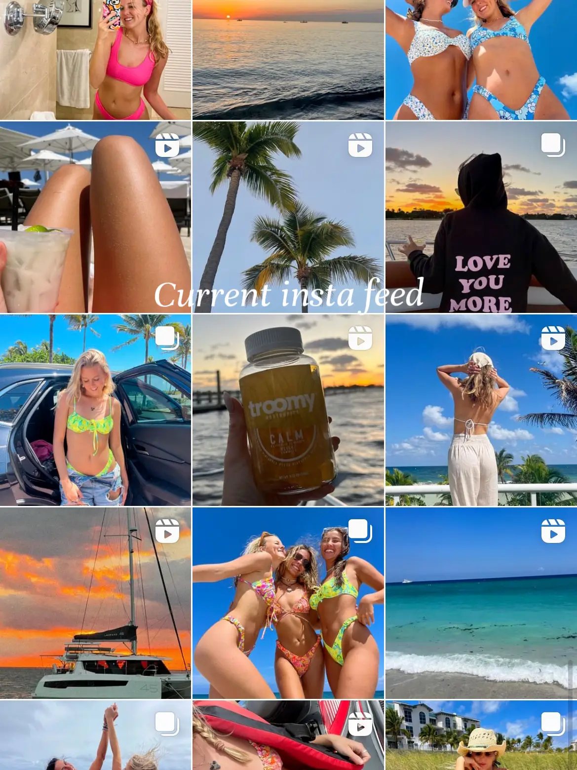 My current insta feed🧜🏼‍♀️🌊🐬 @kenzie.sommers | Gallery posted by Kenzie  | Lemon8