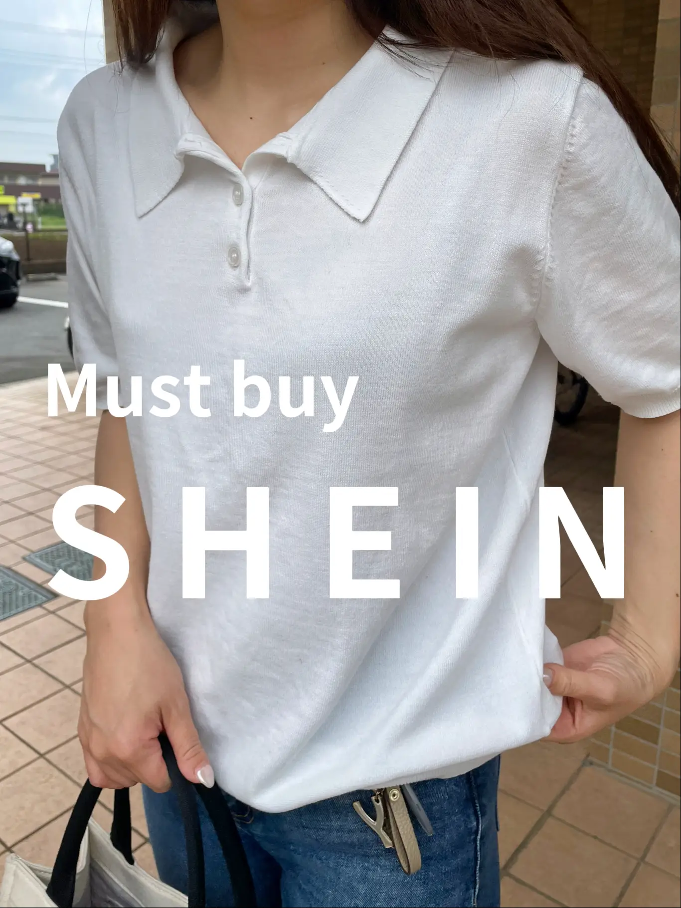 SHEIN ポロニットトップス | mが投稿したフォトブック | Lemon8