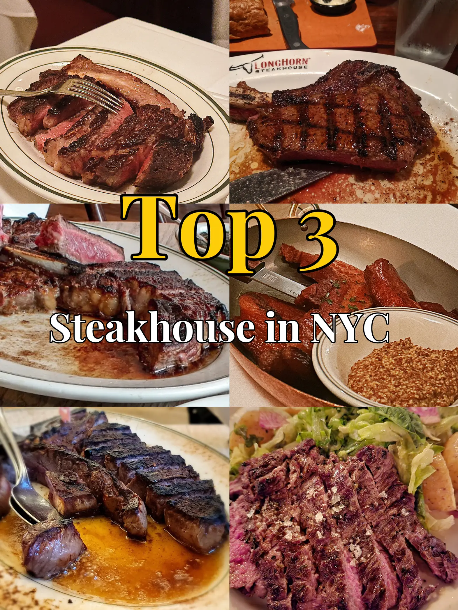 The Best Steakhouse Restaurant in NYC🥩🥩🥩 Gallery posted by