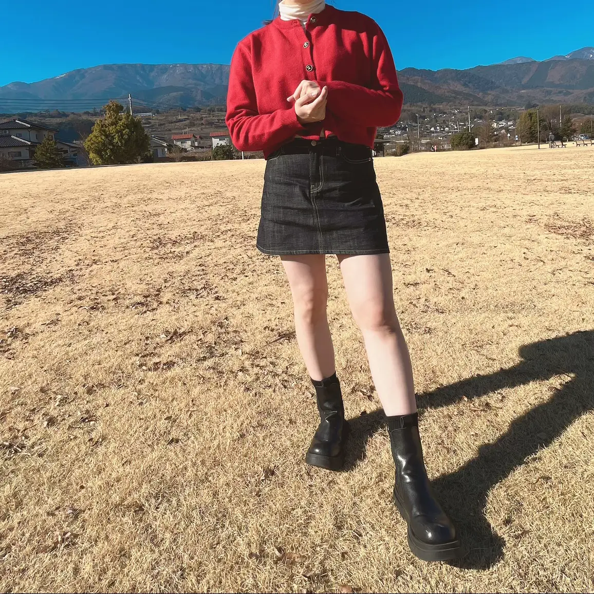デニムミニスカート‪‪❤︎‬ | Rioが投稿したフォトブック | Lemon8‬ 