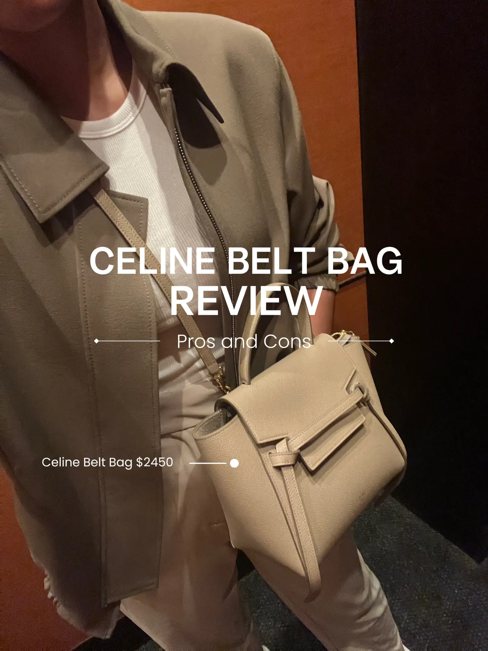 My Honest Review of the Celine Belt Bag  Celine belt bag, Belt bag,  Neutral outfit