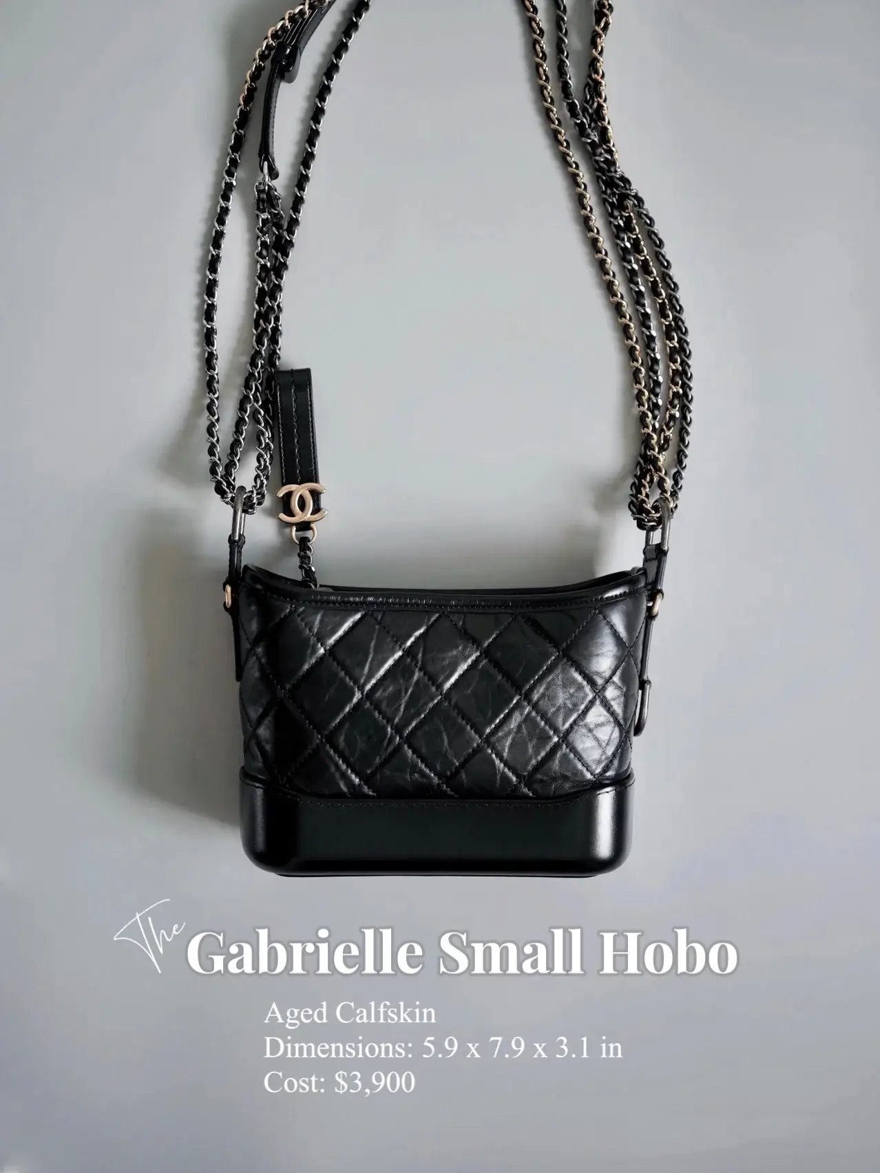 Chanel Aged Calfskin Gabrielle Small Hobo, Chanel Handbags