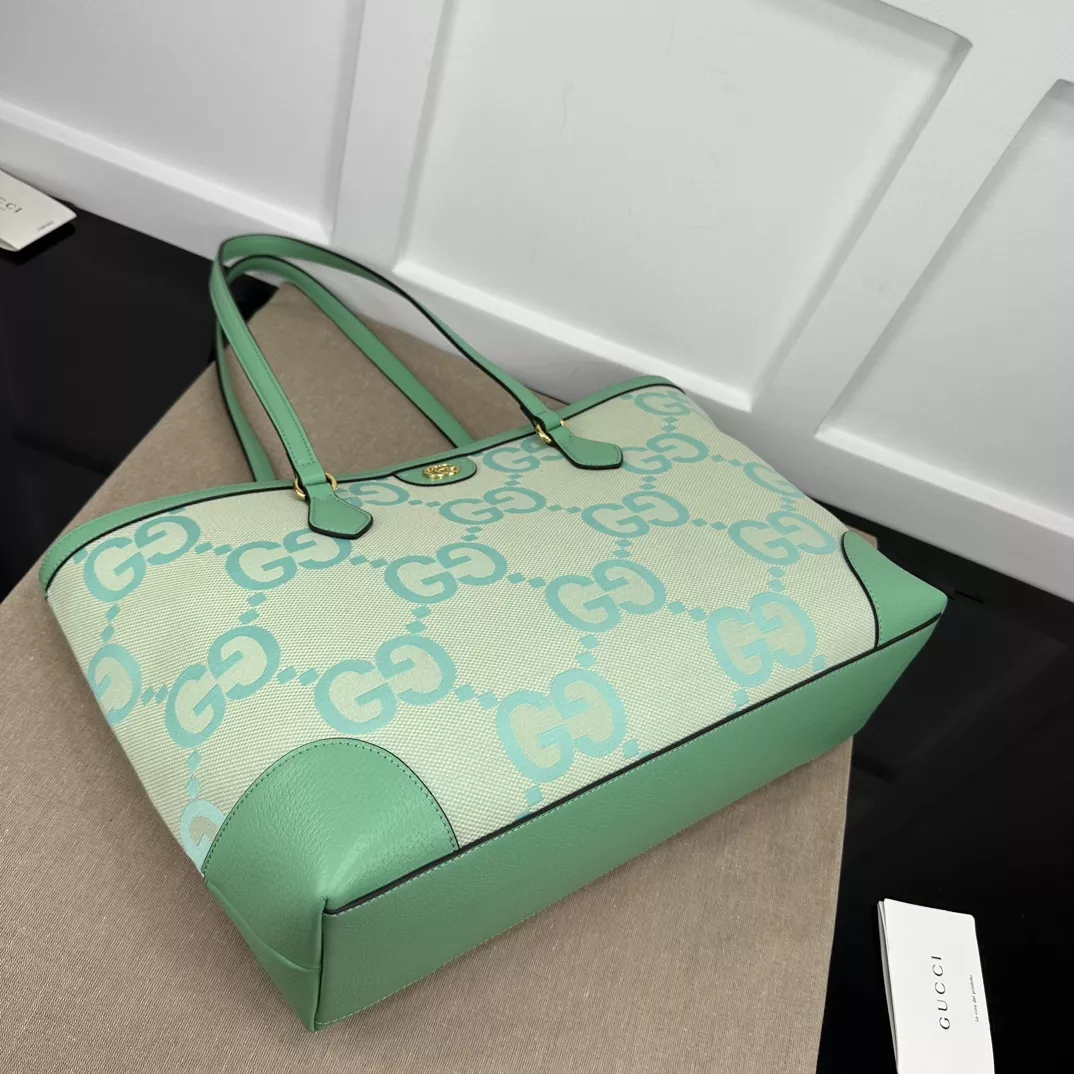 Pink and green online gucci purse