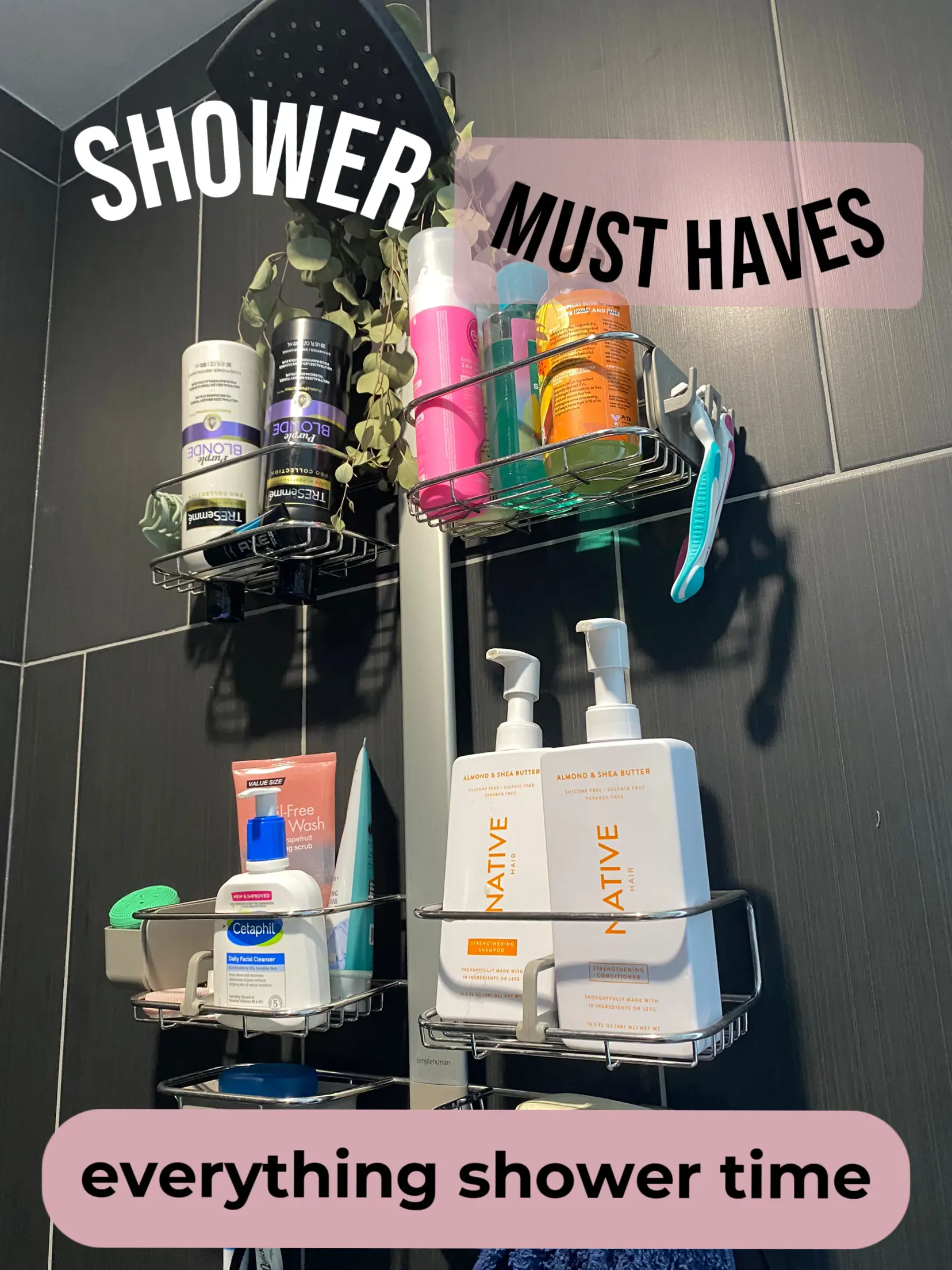 The 8 Everything Shower Essentials That You Actually Need