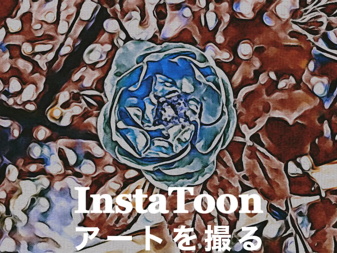 InstaToonカメラで撮影したアート作品 Instagr | 天気のいい日はアート