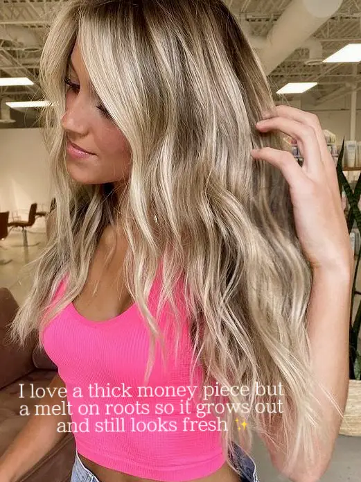 20 top Blonde with Lowlights and Money Piece ideas in 2024