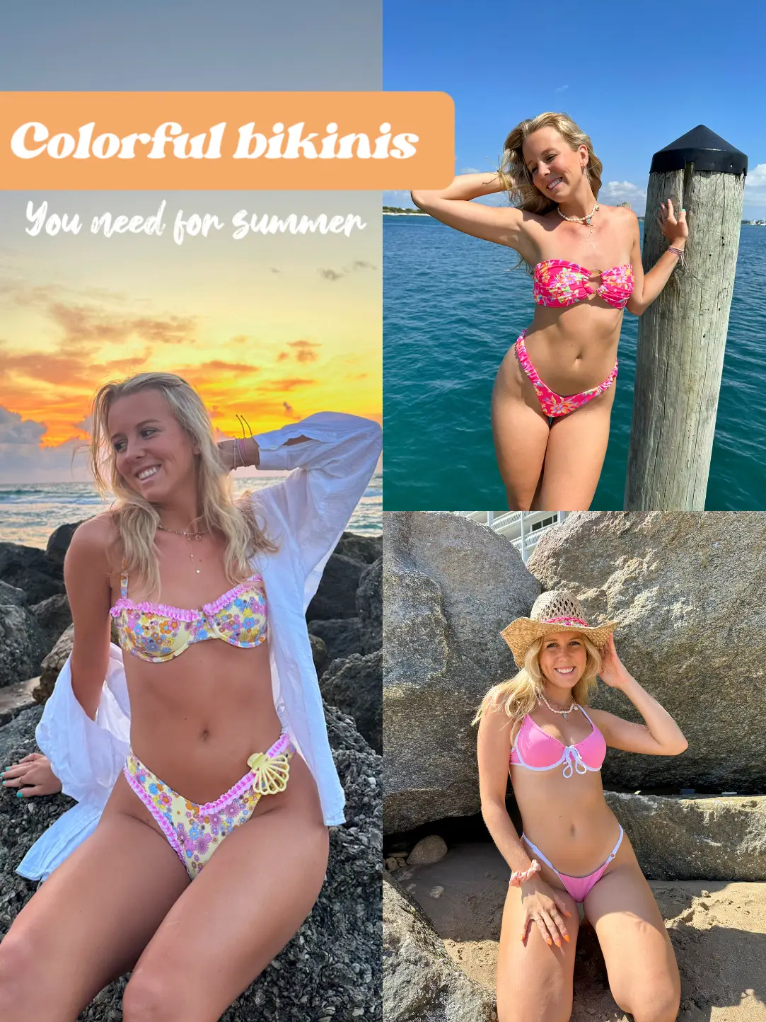 Ruffle Bralette Cross Back Bikini, Yes, You Can Wear This Summer's Hottest  Bikini Trends — These Suits Are All Under $100!