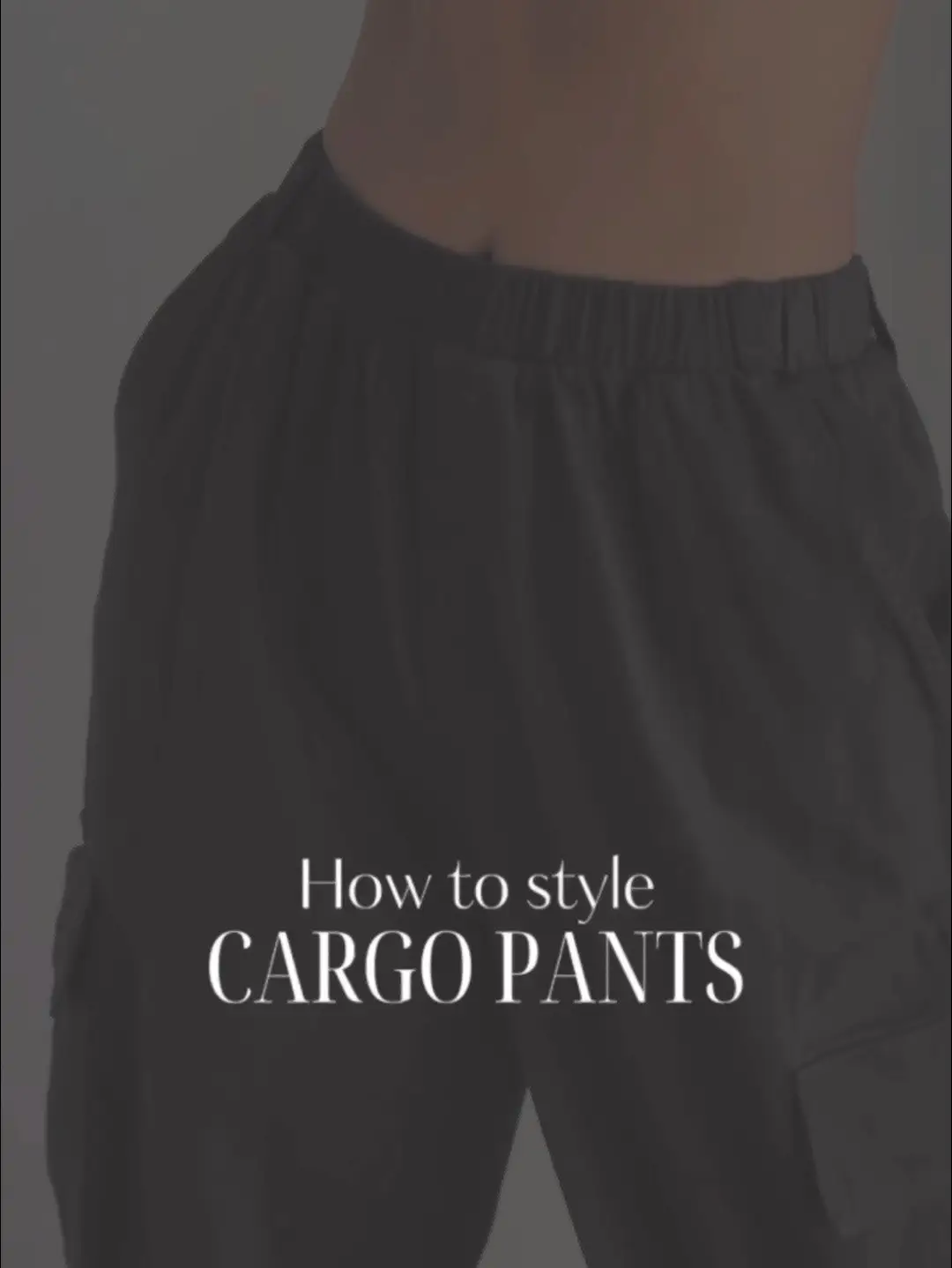 Cargo pants, here to stay!, Video published by Alejandra