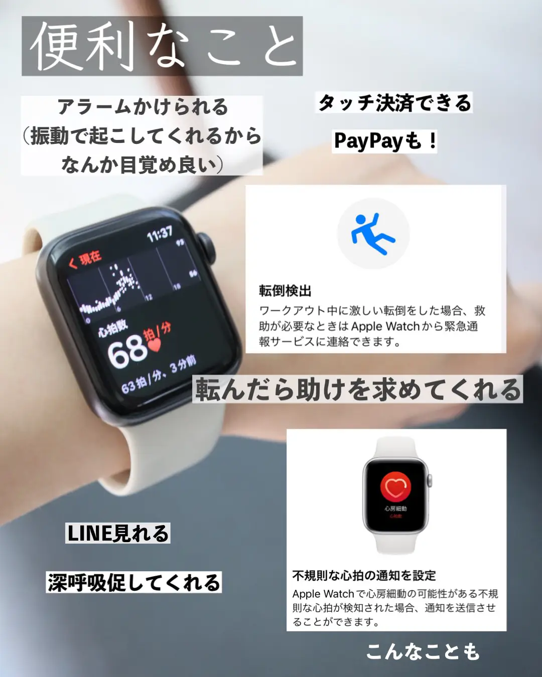 Applewatch実際に使ってみて... | tomozo___lifeが投稿したフォトブック | Lemon8