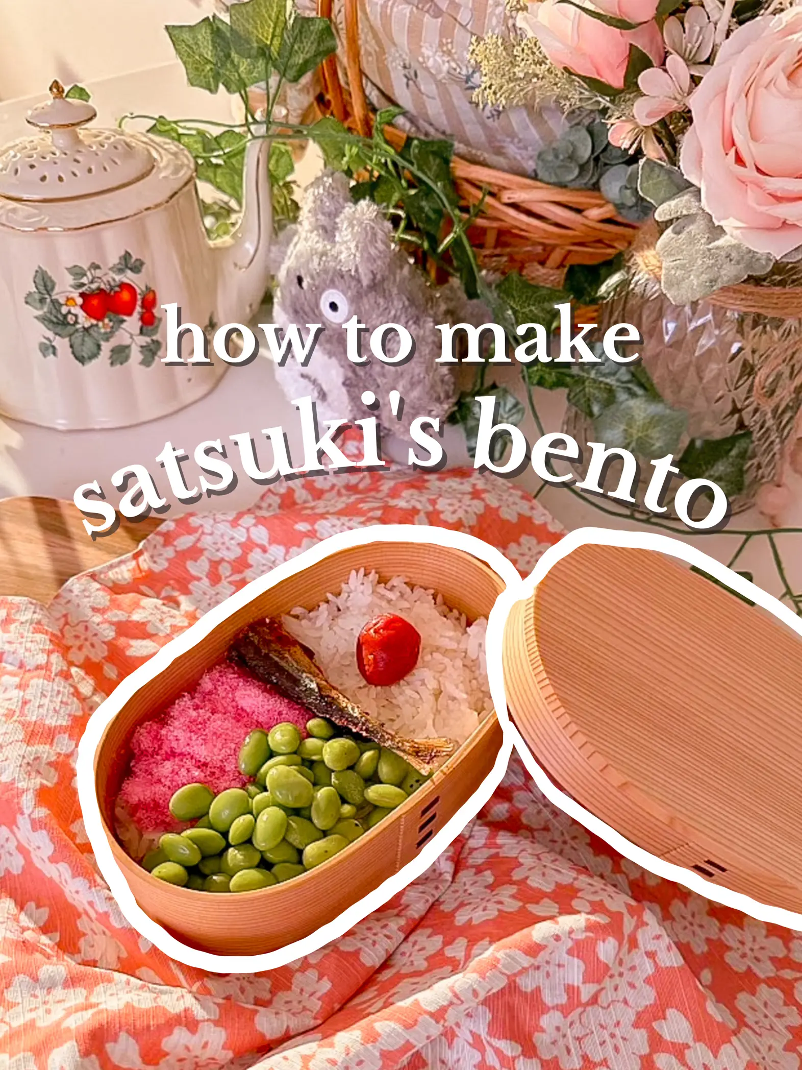 Totoro Bento - Little Miss Bento  Food art bento, Bento recipes, Anime  bento