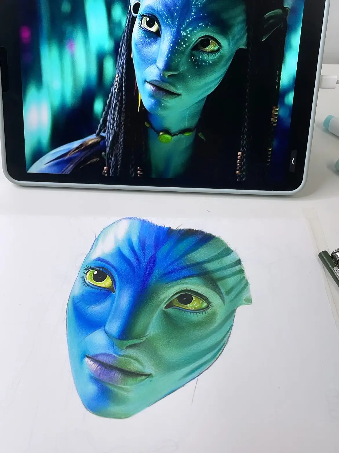Drawing Neytiri from Avatar the Way of Water | Gallery posted by ...