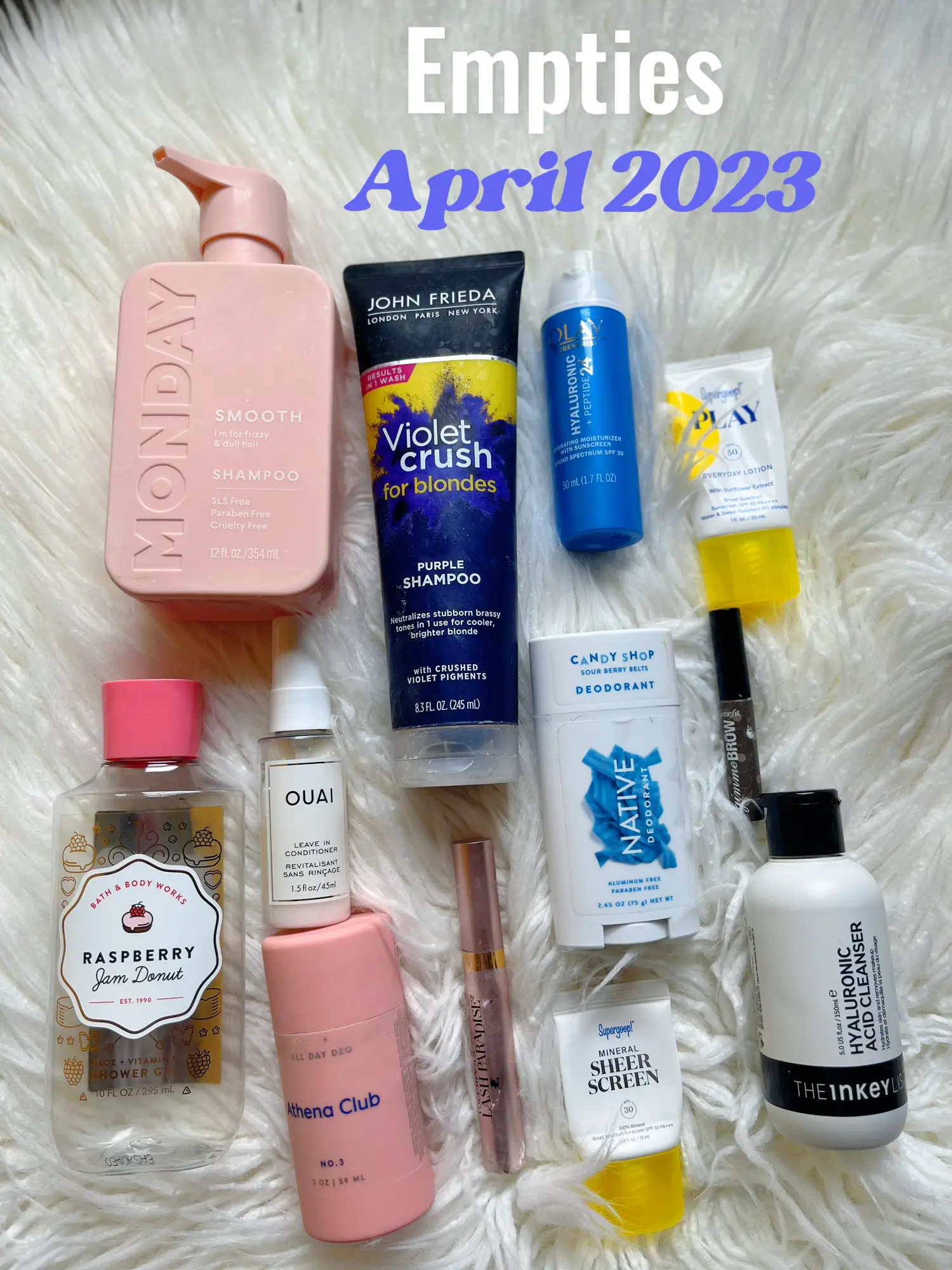 Empties April 2023 Would I Repurchase Gallery posted by