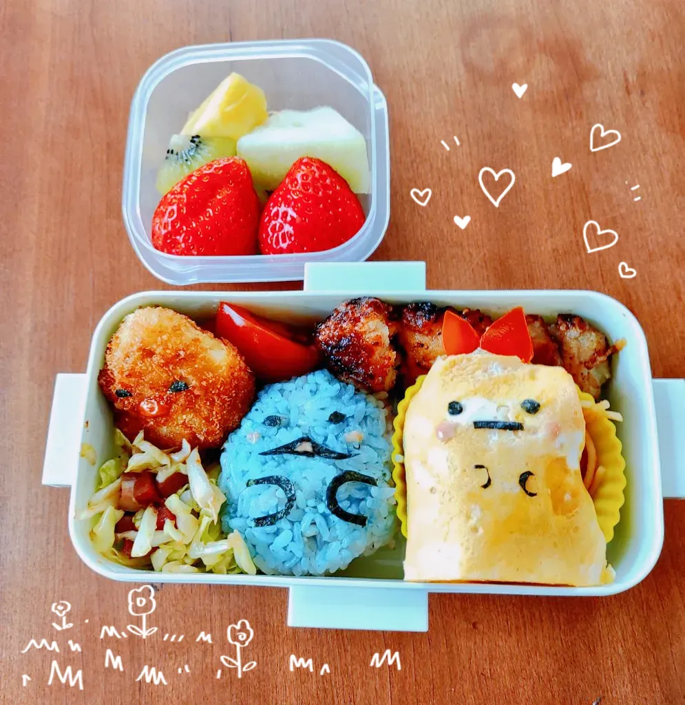 キャラ弁初心者】すみっコぐらし弁当 | つきうさちゃんが投稿したフォトブック | Lemon8