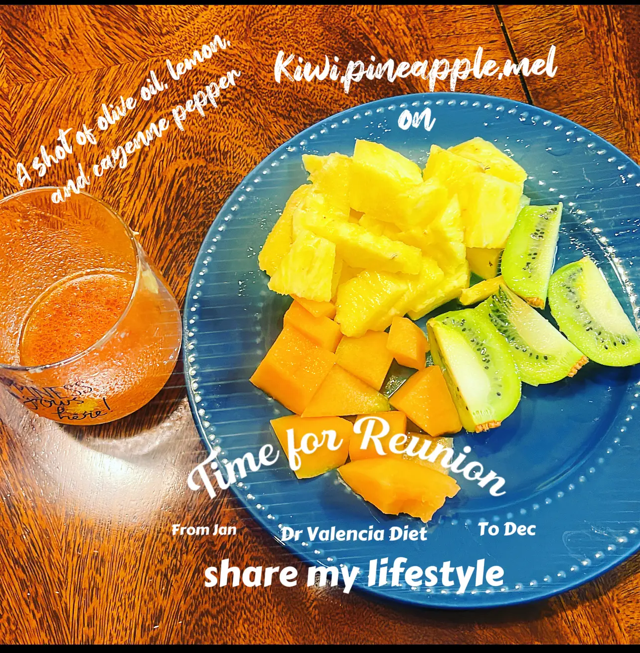 Dr Valencia Diet 🍍🍈🥝🍈🍈🍈👏👏👏#healthylunch #loveme | Gallery posted by ...