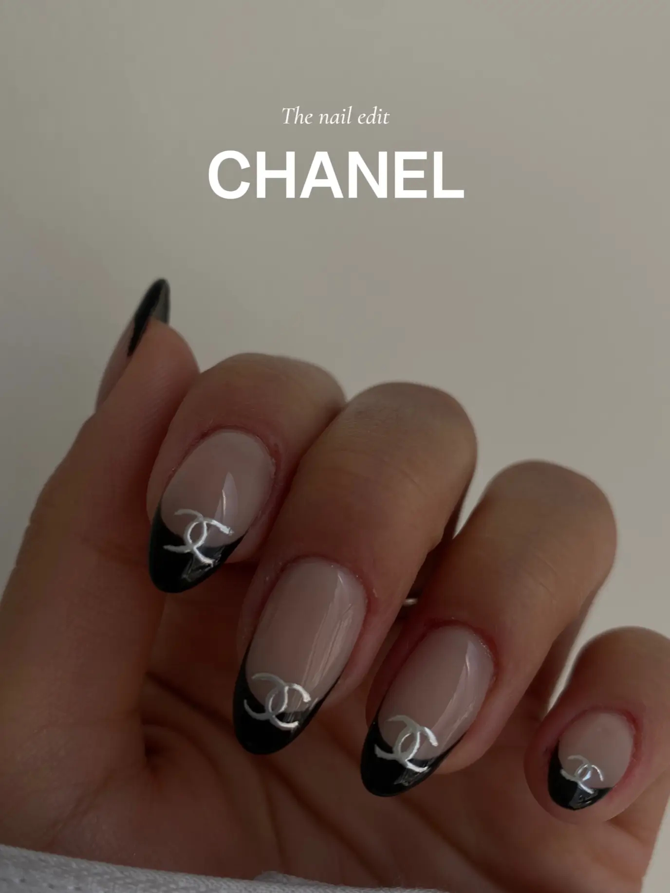 Chanel nails 🖤, Gallery posted by Faith Pang
