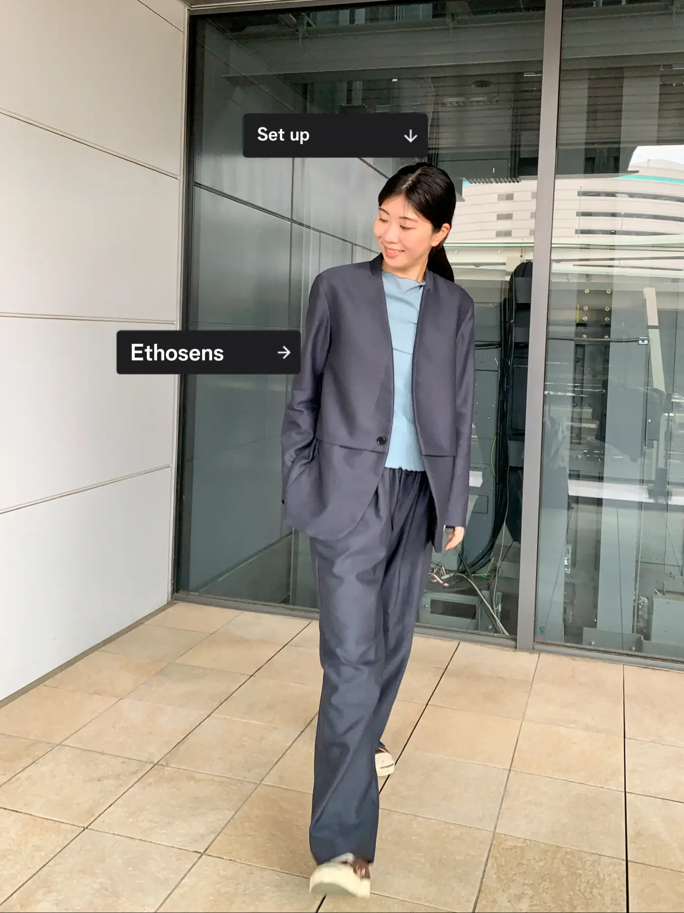 STUDIOS ×ETHOSENS 変わ セットアップ