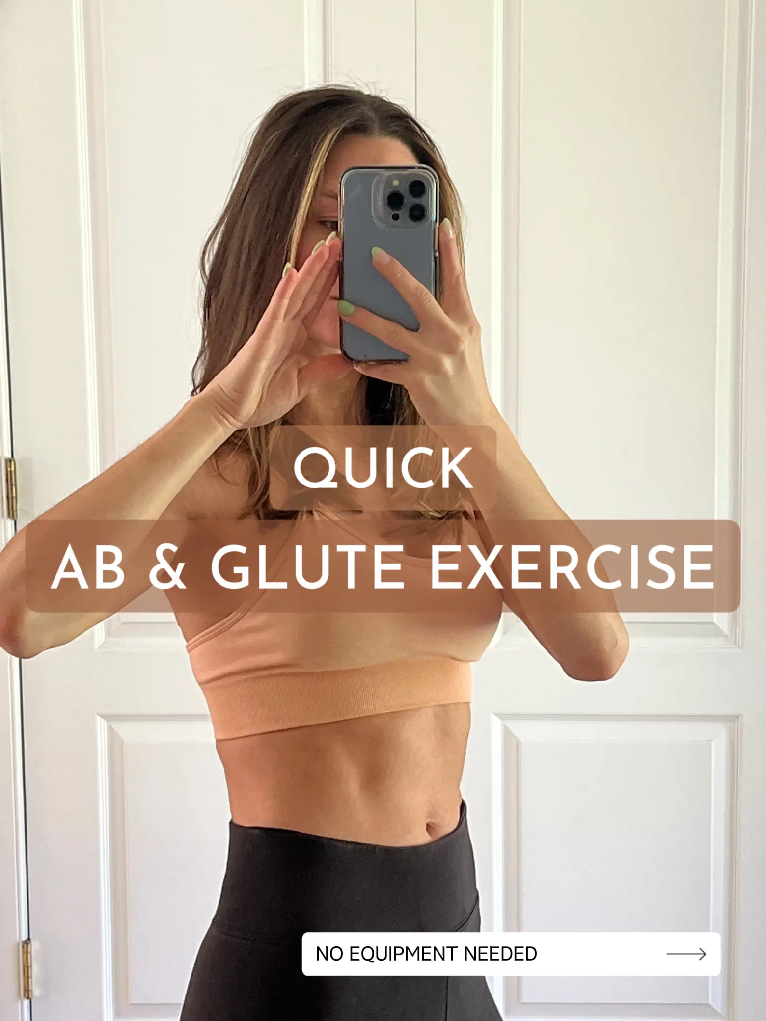 quick ab and glute exercise | Gallery posted by Audrey | Lemon8