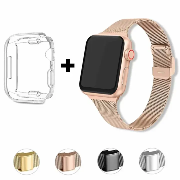 38mm用◇アップルウォッチ用ピンクゴールドカスタムカバーベルト 38mm用◇アップルウォッチ用ピンクゴールドカスタムカバーベルト
