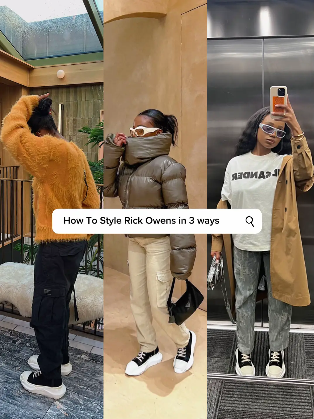 How to Style Rick Owens #fashion #howtostyle #rickowens #outfitideas #, Styling Rick Owens