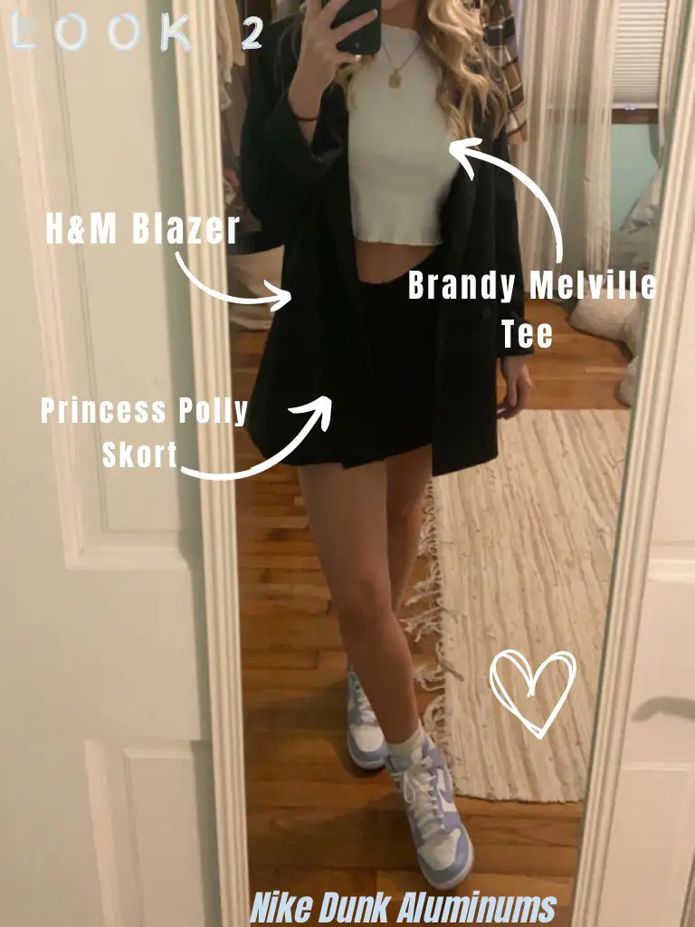 🤍 Brandy Melville Gianna Dress  Long sleeve mini dress, Brandy