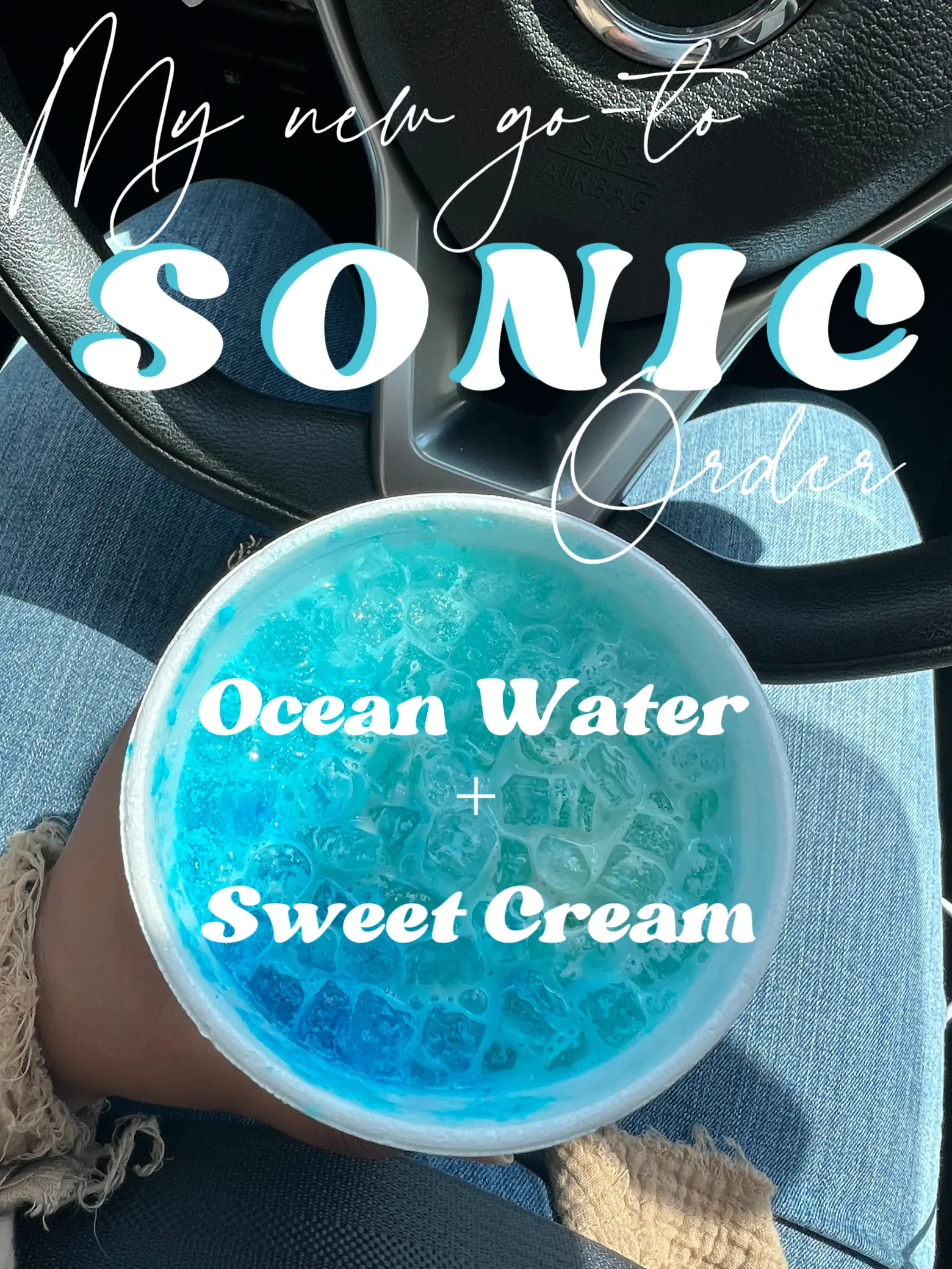 SONIC Drive-In #mermaid #water #lowcalorie #refreshing #summer