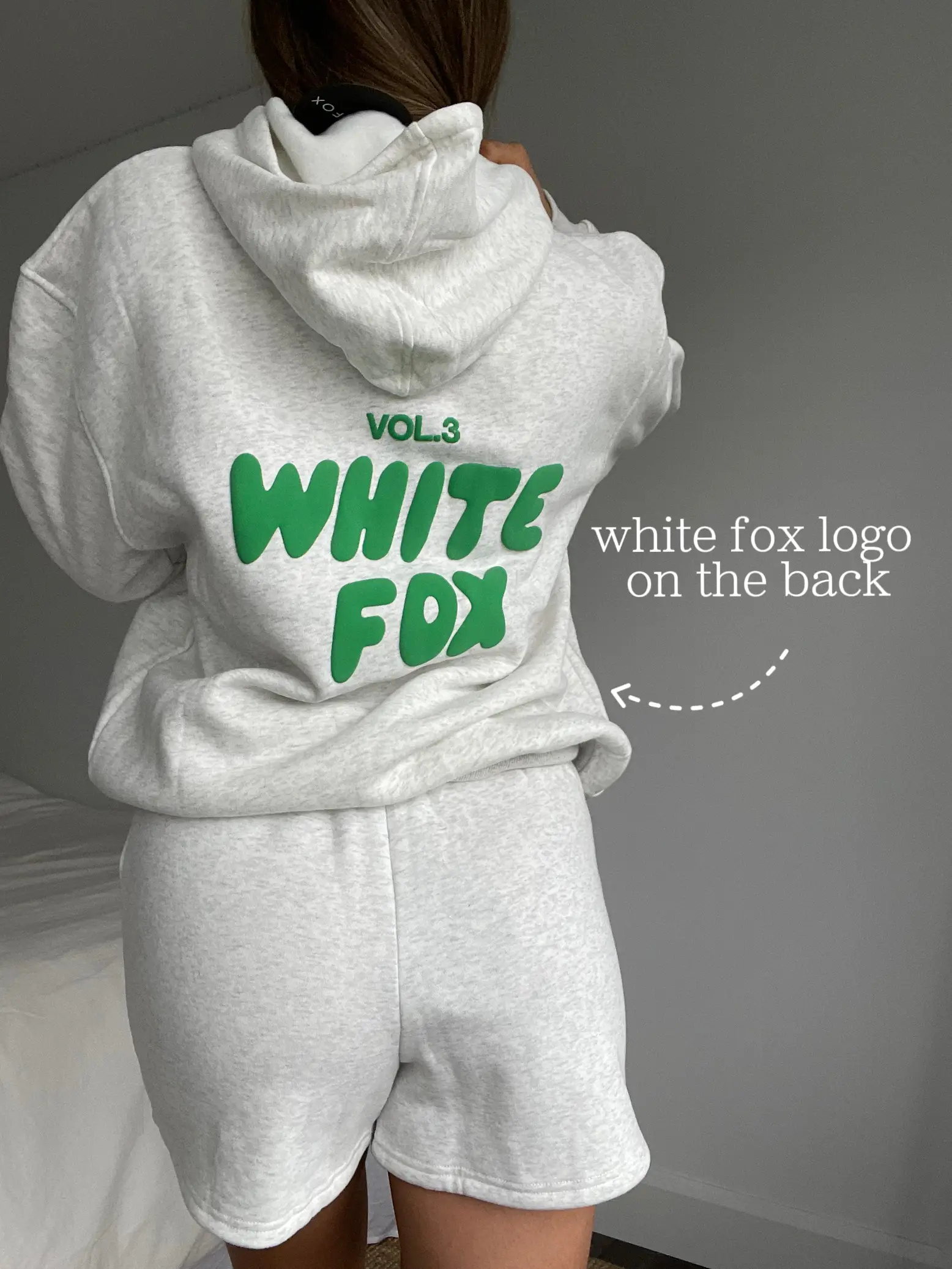 Branded, Stylish and Premium Quality white fox hoodie 