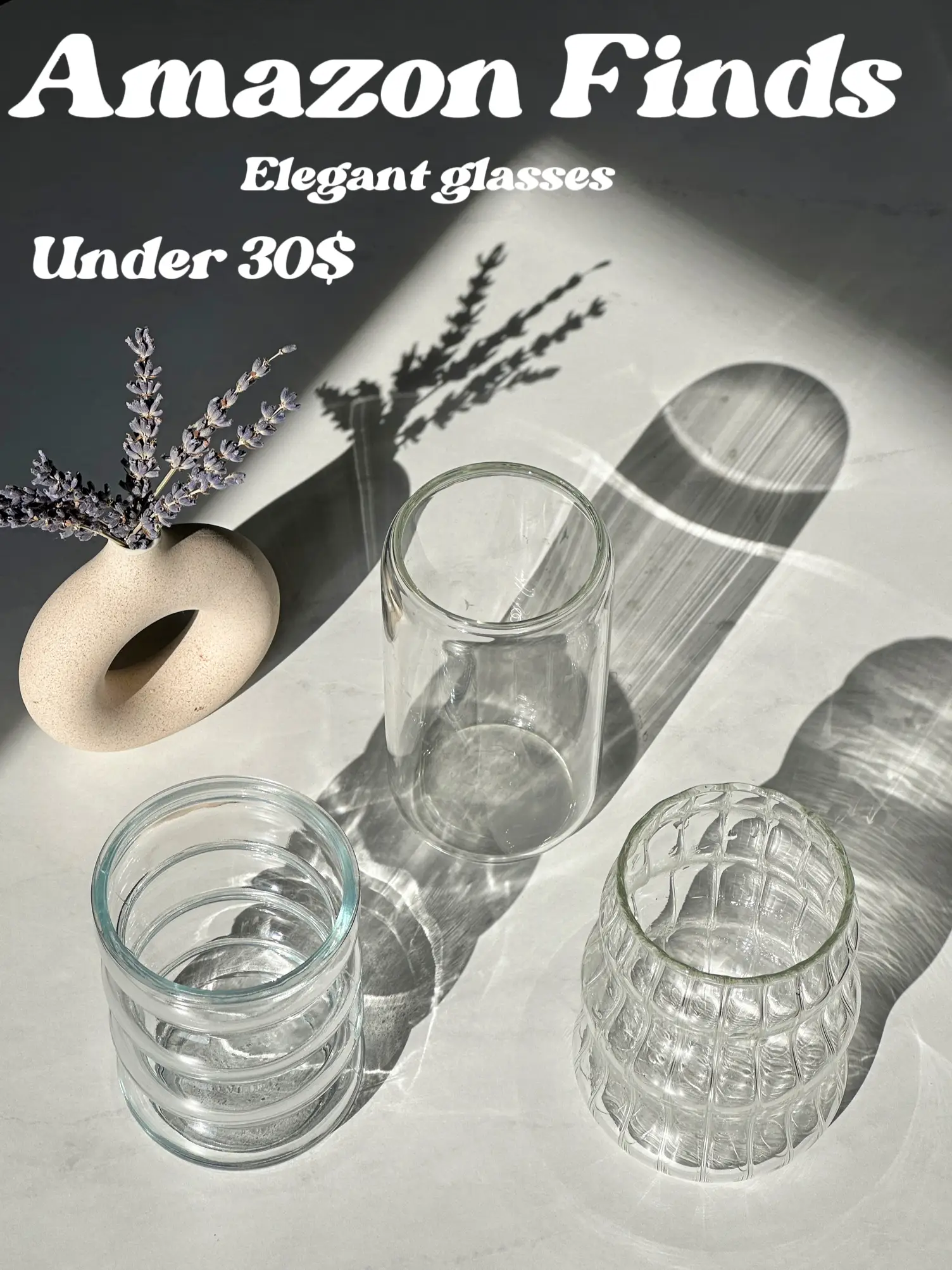 Finds 🤍 Elegant glasses under 30$