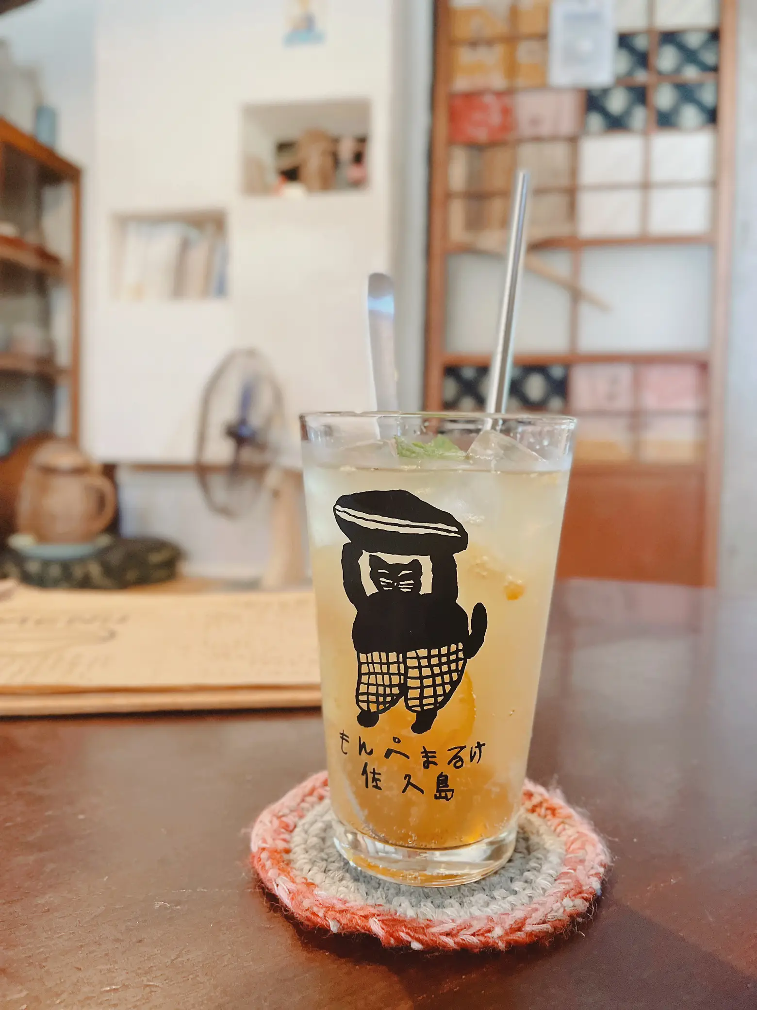 佐久島】島素材を使った特製スカッシュが美味しい🍹すてきな古民家